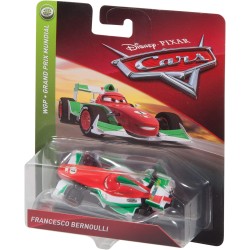 Mattel - Disney Pixar - Cars Personaggio Francesco Bernoulli, Macchinina Die Cast, Giocattolo per Bambini 3+ Anni, FLM10