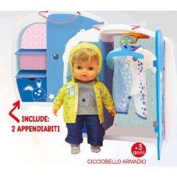 Giochi Preziosi - Cicciobello Guardaroba, Armadio con Grucce Incluse - CCBC2000