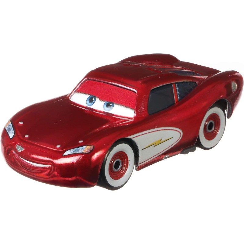 Mattel - Disney Pixar - Cars Personaggio Rayo McQueen De Paseo, Macchinina Die Cast, Giocattolo per Bambini 3+ Anni, GKB17