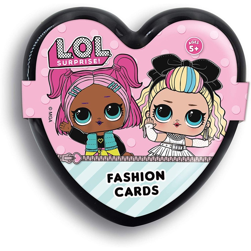 lisciani giochi- lol surprise fashion cards, multicolore, 73764