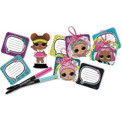 lisciani giochi- messaggi segreti con playdoll, multicolore, 73801