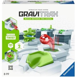 Ravensburger 22576 – Action Set Twist – Combinabile con Tutte Le Linee di Prodotti del Sistema di Pista a Sfera GraviTrax, Gioca