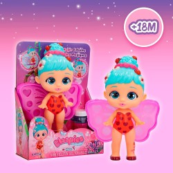 Imc Toys - BLOOPIES Magic Bubbles Valeria, Bambola Fatina da Collezione che Spruzza Acqua e Fa Bolle Magiche con le sue Ali, 878