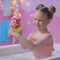 Imc Toys - BLOOPIES Magic Bubbles Valeria, Bambola Fatina da Collezione che Spruzza Acqua e Fa Bolle Magiche con le sue Ali, 878