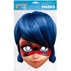 Rubies - Maschera Miraculous: Tales of Ladybug & Cat Noir Maschera Ladybug Unisex children, Rosso, Taglia unica, 34812