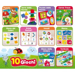 Lisciani Giochi - Carotina Baby Raccolta Giochi Educativi, 95117