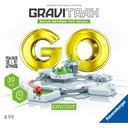 Ravensburger - GraviTrax GO Explosive Build, Starter Kit, Pista di Biglie, Gioco Interattivo ed Educativo STEM, Compatibile con 