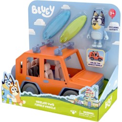 GIOCHI PREZIOSI - BLUEY - Auto 4X4 Veicolo Fuoristrada della Famiglia, Incluso Papà Bandit - BLY03000