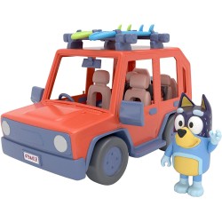 GIOCHI PREZIOSI - BLUEY - Auto 4X4 Veicolo Fuoristrada della Famiglia, Incluso Papà Bandit - BLY03000