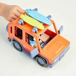 GIOCHI PREZIOSI - BLUEY - Auto 4X4 Veicolo Fuoristrada della Famiglia, Incluso Papà Bandit - BLY03000