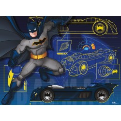 Ravensburger - 132621 Batman, Puzzle 100 Pezzi XXL per Bambini, Età Raccomandata 6+