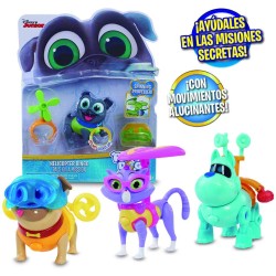 giochi preziosi puppy dog pals luce e accessori personaggi, multicolore, 8056379064350