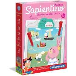 Clementoni-16214-Sapientino Bambina, Gioco educativo, Multicolore, 16214