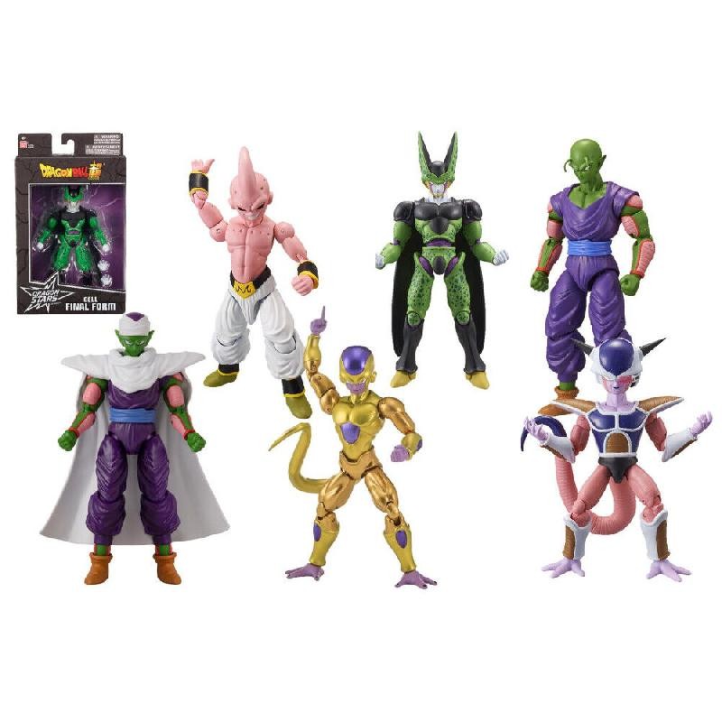 Bandai - Dragon Ball Super - Personaggio Dragon Stars 17 cm - Cattivi (Assortimento) - Assortimento casuale