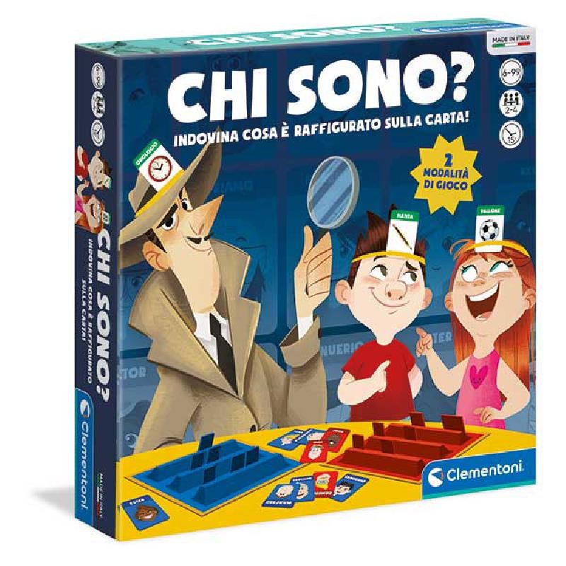 Clementoni - Chi Sono? Gioco Da Tavolo, età 6+, 119202C