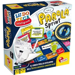 Lisciani Giochi- Ludoteca Intelligiochi Parola Sprint, età 6+, LI88973