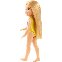 Mattel - Barbie Beach Doll Chelsea Bionda in Shell Design, GLN70