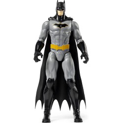 DC COMICS - BATMAN Personaggio Batman in scala 30 cm con decorazioni originali, 6063094