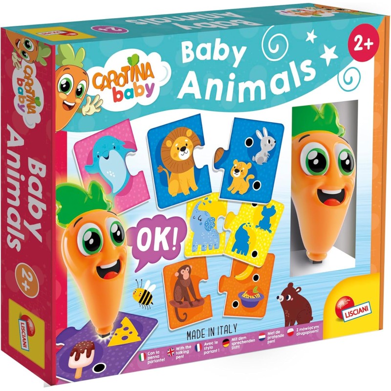 Lisciani Giochi - Carotina Baby Penna Parlante Baby Animals