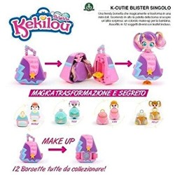 Giochi Preziosi - Kekilou k-cutie blister singolo, borsette sorpresa KKL00000