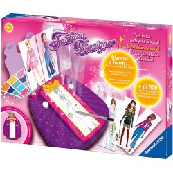 Ravensburger- Fashion Designer, Multicolore, 18057