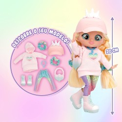 Imc Toys - BFF BY CRY BABIES Stella, Bambola alla Moda da Collezione con Capelli Lunghi, 904347IM