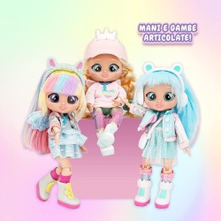 Imc Toys - BFF BY CRY BABIES Stella, Bambola alla Moda da Collezione con Capelli Lunghi, 904347IM