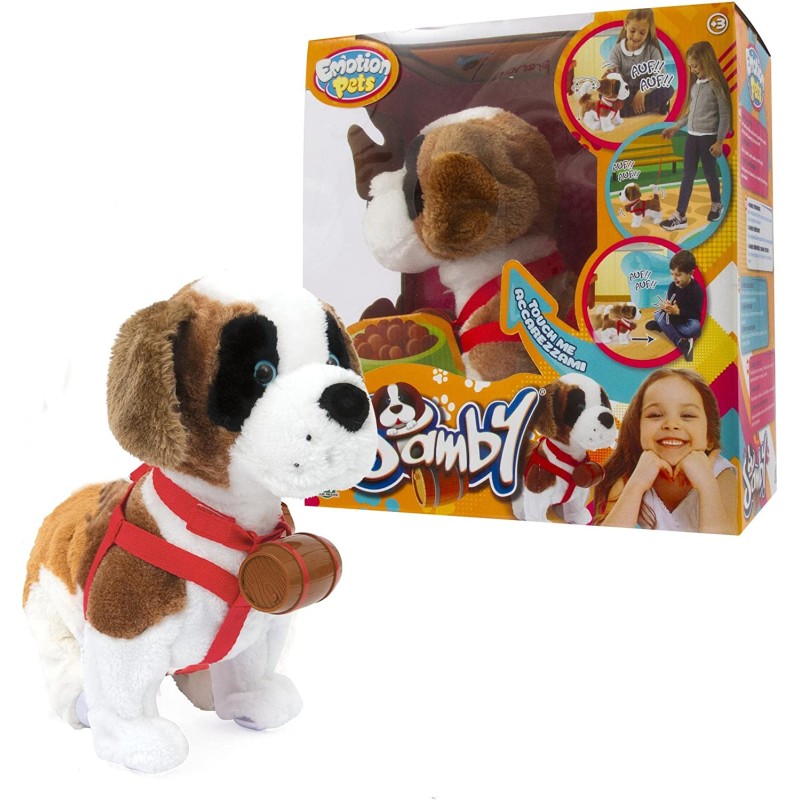 Giochi Preziosi - Emotions Pets - Samby Tenero Peluche Di San Bernardo, MTM2300