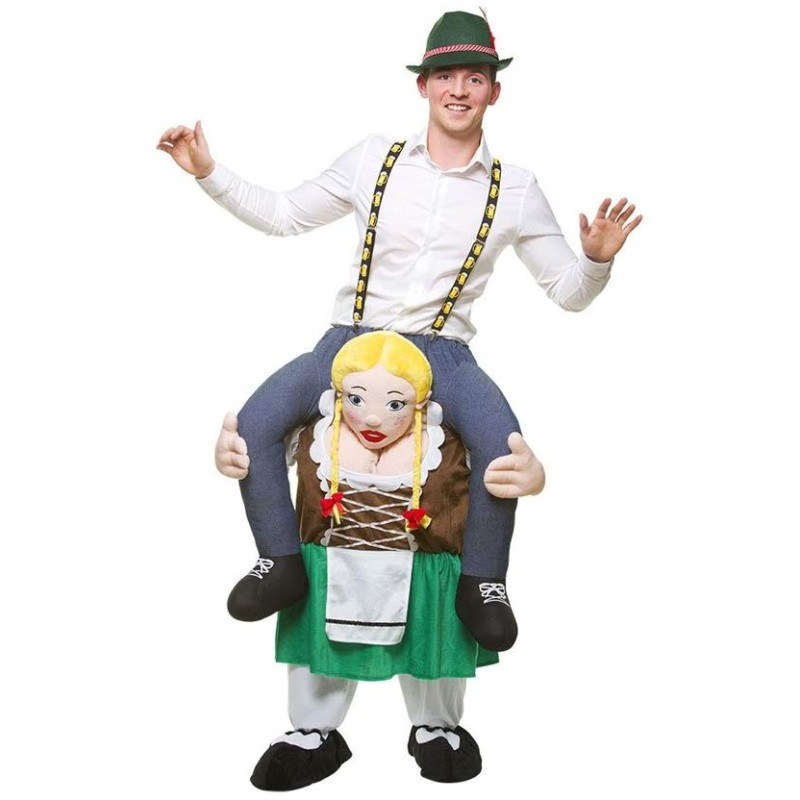 Carry Me® Costume Bavarian Beer Girl Taglia Unica "Originale"