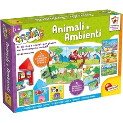 Lisciani Giochi - Carotina Maxi Animali e Ambienti - LI95155