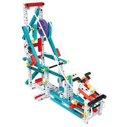 Clementoni- Science & Play Build-Luna Park-Made in Italy-Set Costruzioni-Meccanica-Gioco scientifico (Versione in Italiano), 8 A