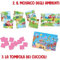 Lisciani Giochi - Carotina Maxi Animali e Ambienti - LI95155