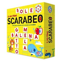 Il Mio Primo Scarabeo, Gioco da Tavolo, Gioco per L Apprendimento di Parole, dai 4 Ai 7 Anni