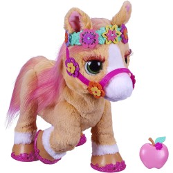 Hasbro - FurReal Cinnamon, Il Mio Pony Stiloso, peluche interattivo da 35 cm, F43955L00