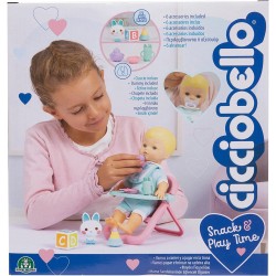 Giochi Preziosi - Cicciobello Snack & Playtime - Il Palyset Per Vivere Momento Della Pappa, Oppure Quello Del Gioco - CCBA8000