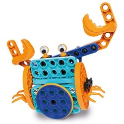 Clementoni - 19143 - Maker Lab - Animali Del Mare - Made In Italy - Play Set Costruzioni Per Bambini Dai 6 Anni - Meccanica - Gi