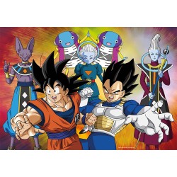 Clementoni - Dragon Ball - 500 Pezzi Adulti, Supereroi, Puzzle Anime, Made in Italy, Multicolore - CL35135