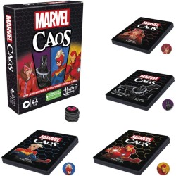 Hasbro Gaming, Marvel Caos, gioco di carte con i supereroi Marvel, F41311030