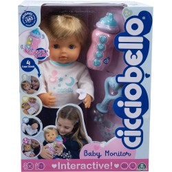 Giochi preziosi - Cicciobello - Baby Monitor Il Morbido 30 Cm Con Monitor Per Capire Di Cosa Ha Bisogno - ‎CCBD0000