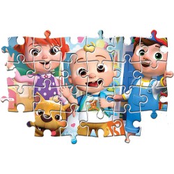 Clementoni - Puzzle Maxi Cocomelon 24 pz Supercolor - CL24226