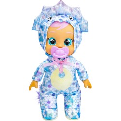 Imc Toys - Cry Babies Tiny Cuddles Dino Azzurra, 88634IM