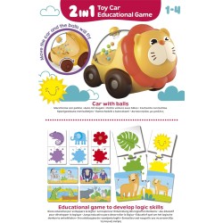 LISCIANI - CAROTINA BABY LION CAR & LOGIC 102266