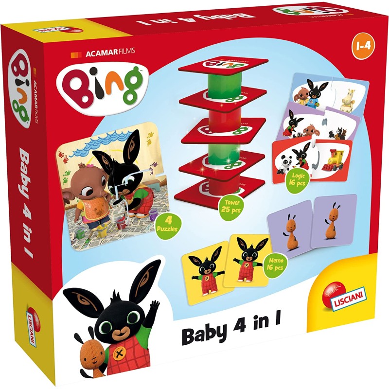 Lisciani Giochi - Bing Baby 4 in 1 - LI99115