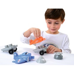 Ecoiffer - Abrick Playset Aereoporto 87 Pz.