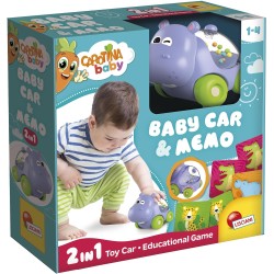 LISCIANI CAROTINA BABY HIPPO CAR & MEMO 102273