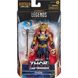 Hasbro - Marvel Legends Series -Thor, Action Figure collezionabile da 15 cm, Ispirata al Film Thor: Love And Thunder, Include 3 