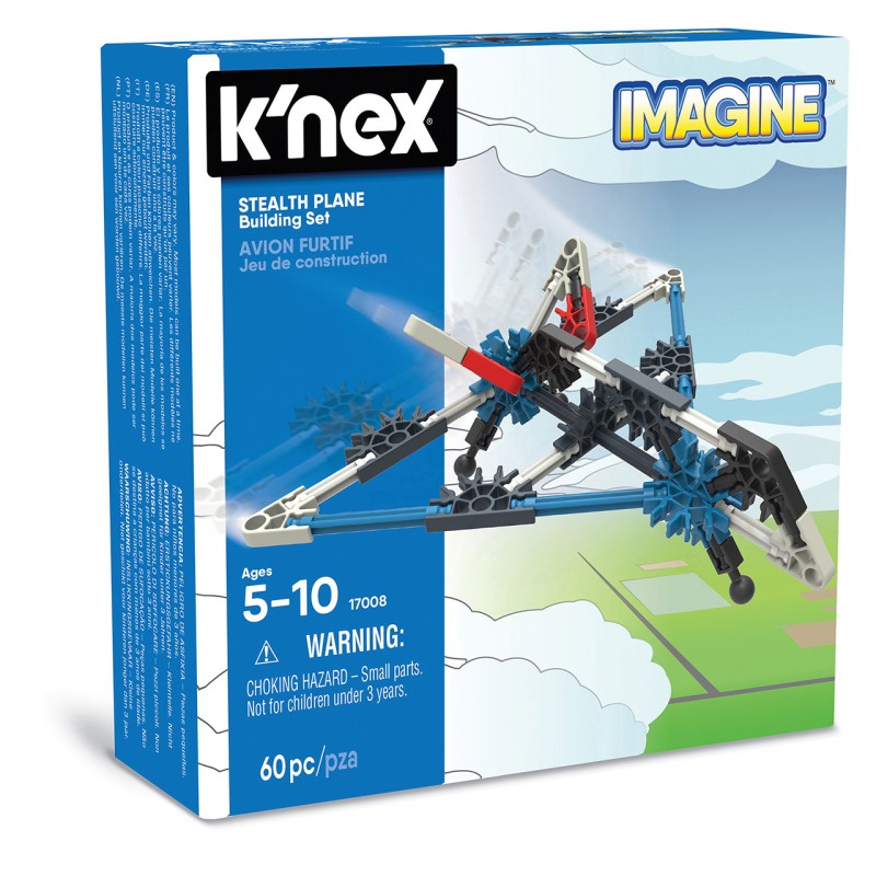 K-nex Stealth Plane Building Set - Costruzione modellini aerei