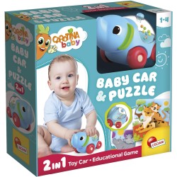 LISCIANI CAROTINA BABY ELEPHANT CAR & PUZZLE