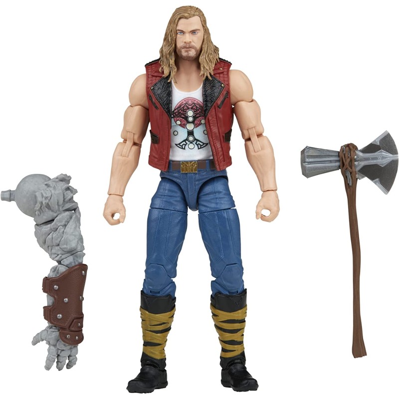 Hasbro - Marvel Legends Series - Thor Ravager, Action Figure collezionabile da 15 cm, Ispirata al Film Thor: Love And Thunder, I