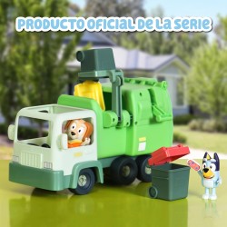 Giochi Preziosi - Bluey Camion Della Spazzatura - Playset Del Camion Della Spazzatura Visto Nella Serie Bluey, Con 2 Personaggi 